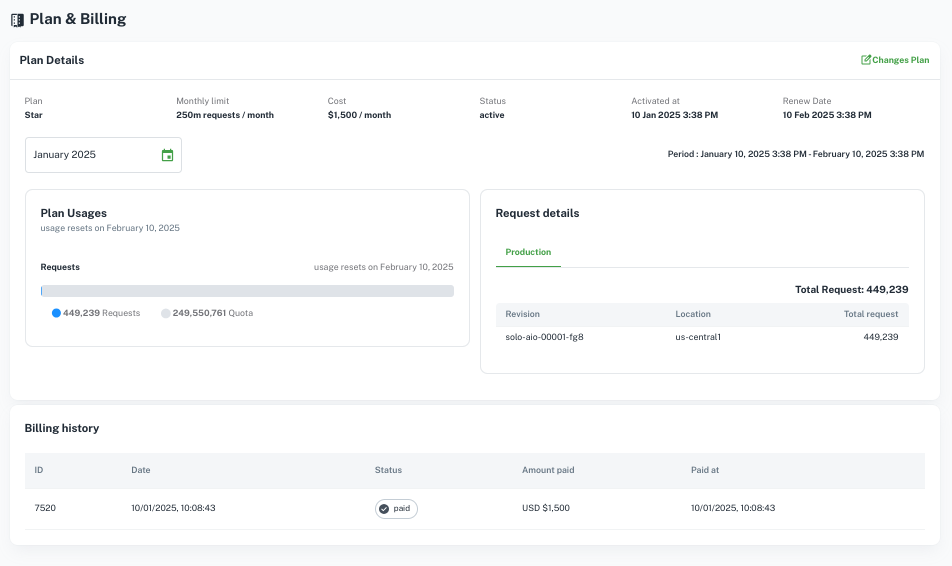 solo-billing-page