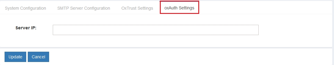 oxauth-settings