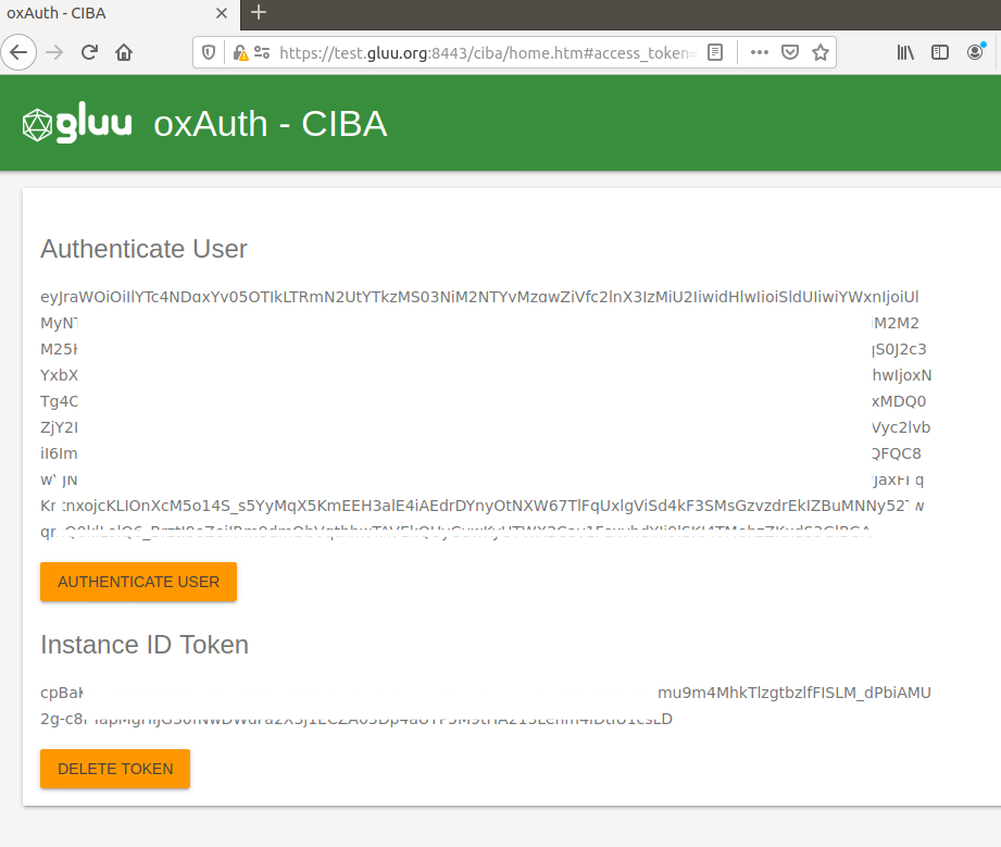 CIBA Firebase Configuration