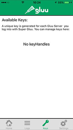 no keys