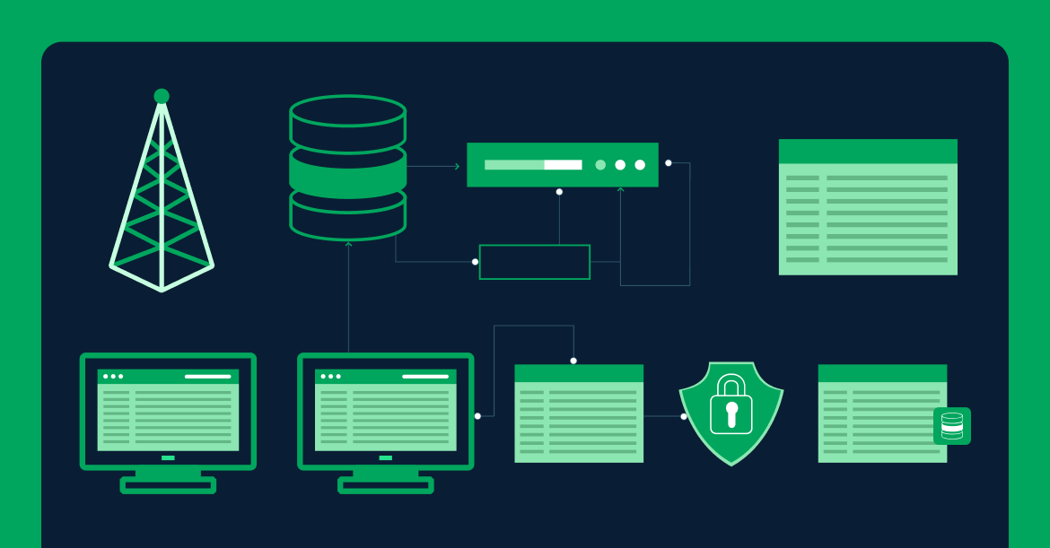 A Cedarling instrumenting legacy applications, databases and services